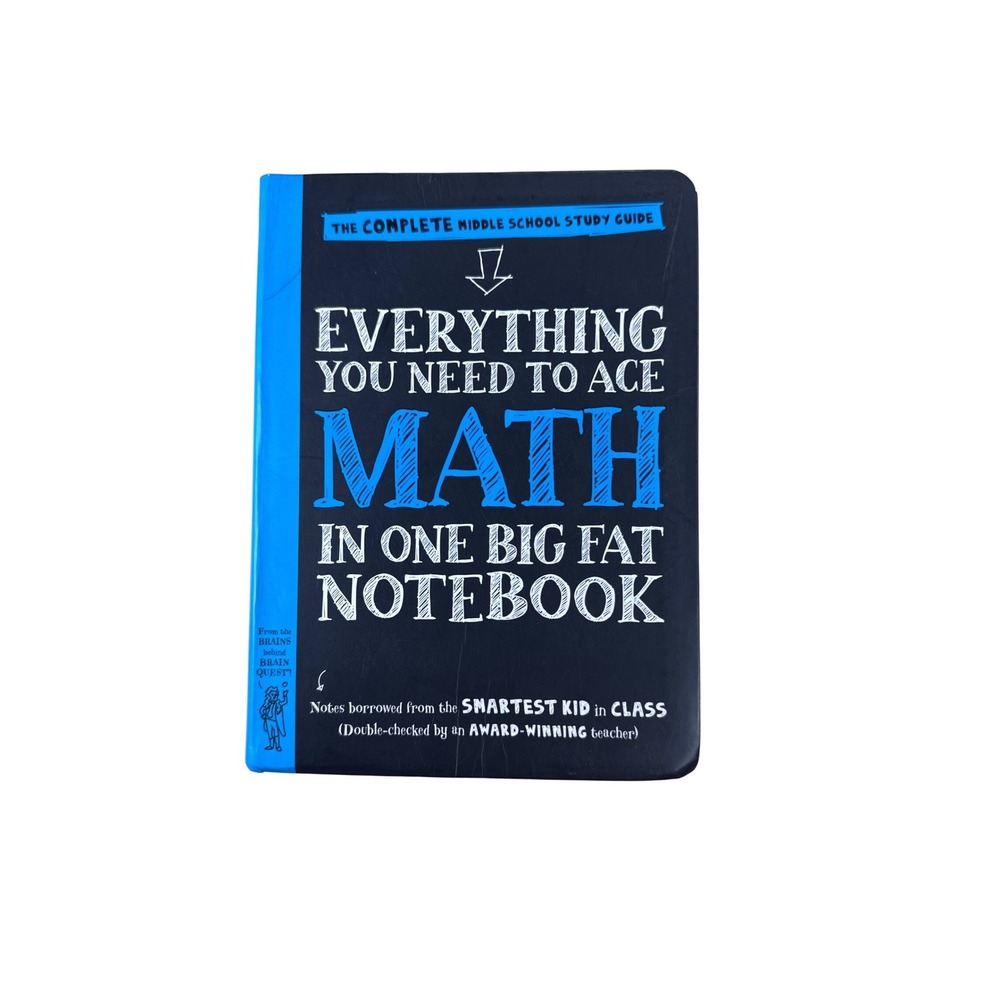 Everything You Need to Ace Math in One Big Fat Notebook Middle School Study
